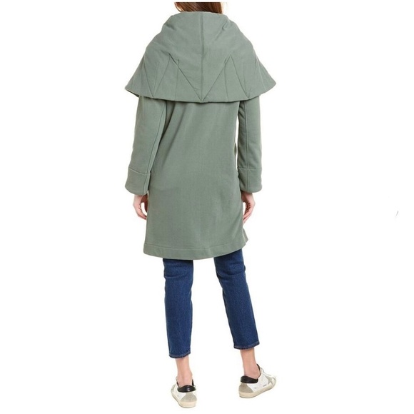 Bagatelle Quilted Drape Coat - Picture 2 of 13